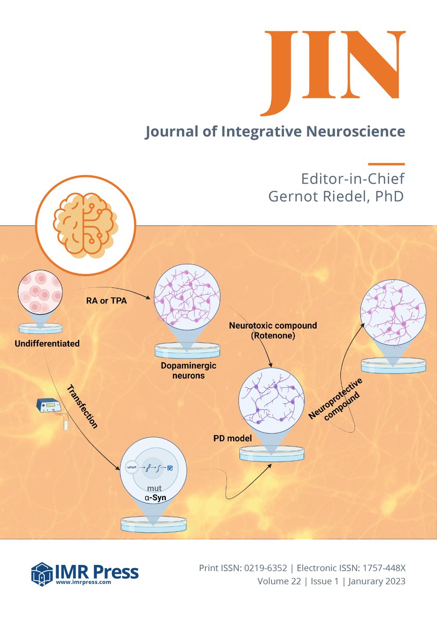 JINeuroscience's tweet photo. #JIN #IMR_Press
🥳Volume 22 Issue 1 of Journal of Integrative Neuroscience is released! All papers could be
downloaded and read for free!
#Neuroscience #Neuropathic_Pain #Stroke #Epilepsy
#Nervous_System_Disorders #Traumatic_Brain_Injury
#Neurotoxicity
👉https://t.co/LUiUI26YwR https://t.co/FzYh3cPTo8