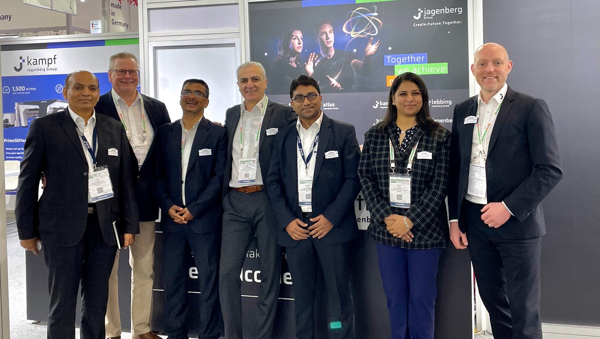 AtlasConverting's tweet image. #Plastindia is off to a good start. Numrous Visitors are interested in our solutions for slitting and winding technology. Wants to know more about the products, the common service and the digital customer solutions by #Kampf and (at)Atlas? Visit us at Booth 4H-FP-C-10!