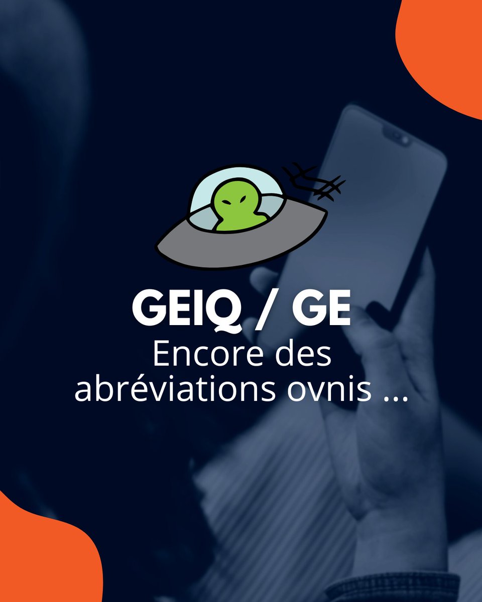 GeiqP's tweet photo. GE, GEIQ, encore des abréviations ovnis 👽… Ils portent pourtant des milliers d’emplois 💼 en France ! On vous explique en image : https://t.co/JtdlxTZn4t