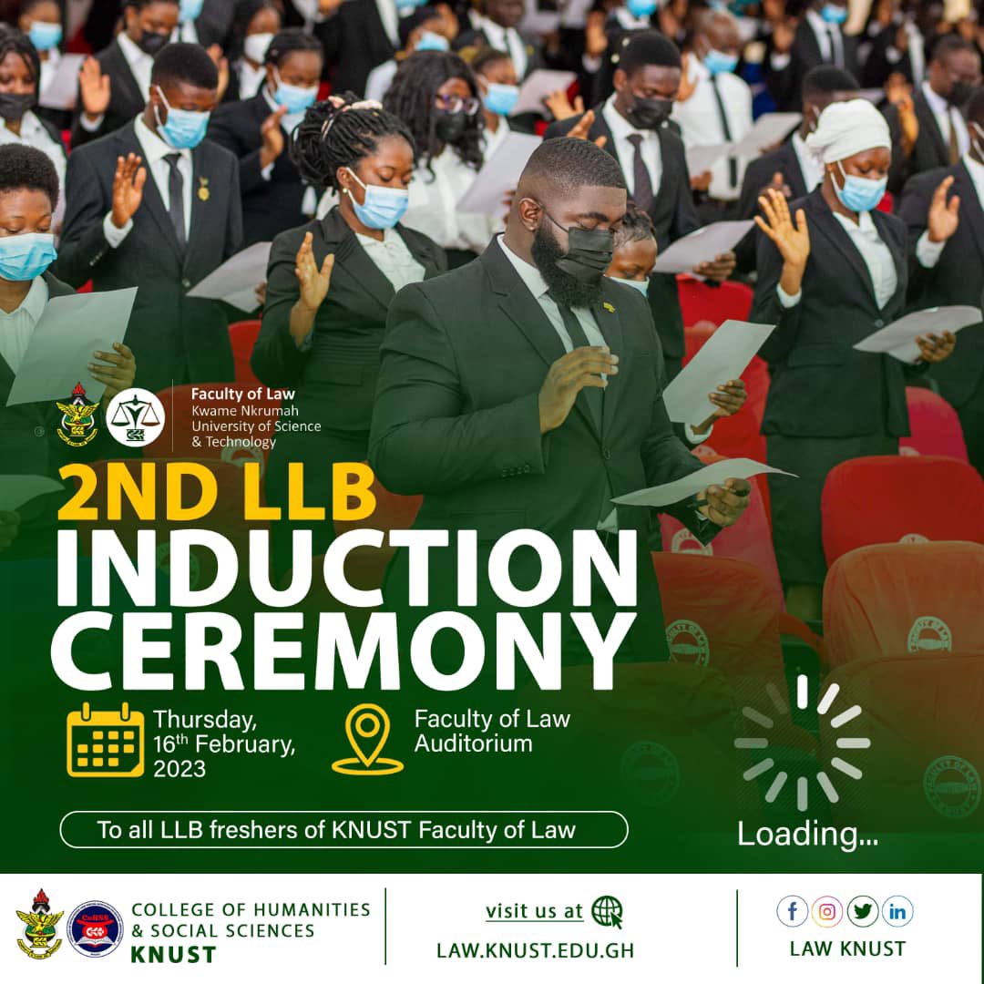 LawKnust's tweet photo. Are you ready for our 2nd induction ceremony 🔥🔥😉😉? 
🐜icipate 
#knust #facultyoflaw https://t.co/FdfjwWn2cW