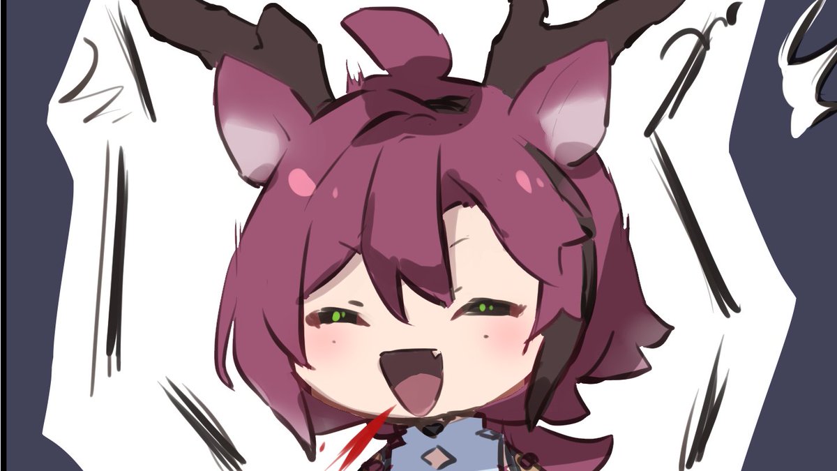 #同じ人が描いたとは思えない絵を貼る 
草 