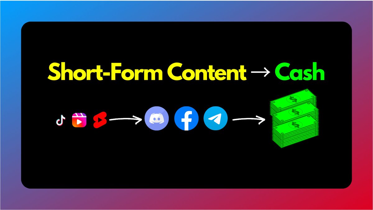 Been preaching a lot about monetizing short-form content by building a community

But how do you monetize a community?

🧵 Here are 5 different ways to monetize them: