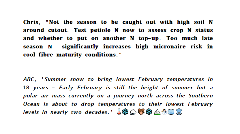 BackPaddockCo's tweet photo. Back Paddock's Dr Dirt - Chris Dowling's message to ABC's report. Partner petiole, soil, tissue testing labs you can use; Crown Labs, Netecom, and Nutrilab or any lab to test. #JustTest #SoilTest https://t.co/wZV55fR8Q9