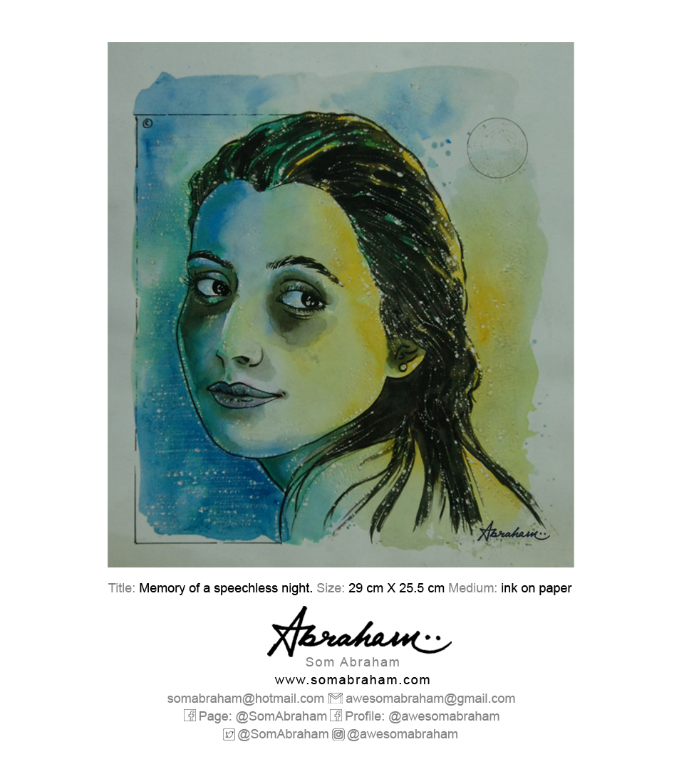 SomAbraham's tweet photo. You are not alone. Everyone had a speechless night

"Memory of a speechless night" (ink on Acid Free Paper) by  @SomAbraham 

https://t.co/GhODYSQhY2

#contemporaryart #inkonpaper #ink  #artasmedicine #artismedicine #kolkata #india #art #artist #contemporaryartist #somabraham https://t.co/krXohYVvpt