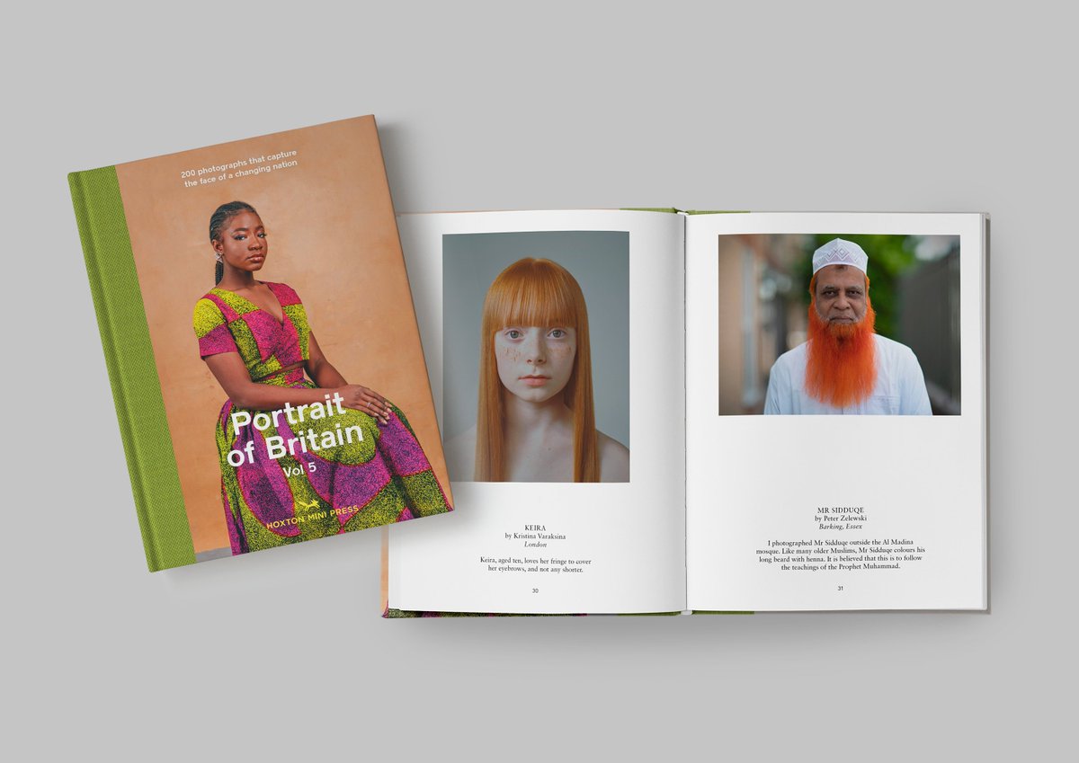 PeterZelewski's tweet photo. Thrilled to get my hands on the new 'Portrait of Britain’ book (Vol 5) by @HoxtonMiniPress in conjunction with @bjp1854 featuring my Portrait of Mr Sidduqe. A beautiful book packed full of great portraits. #PortraitofBritain #hoxtonminipress #britishjournalofphotography #bjp1854 https://t.co/P6HA4ZiF9a