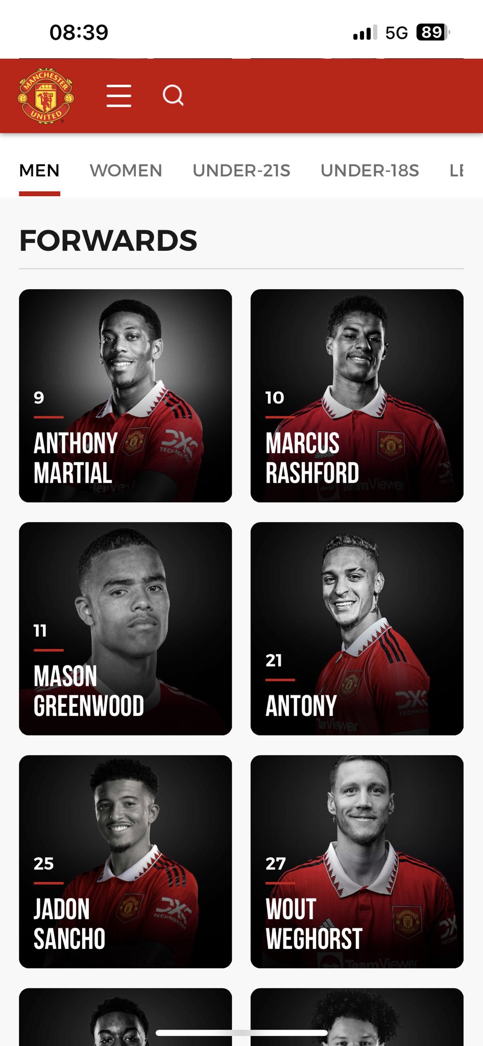 Official Manchester United Website