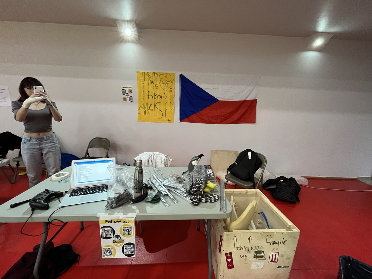 IspRobotics's tweet image. CEESA Robotics 2023 Kick-off and last minute prep! Thanks @tiranainternationalschool for the amazing poster! 
@vexrobotics @revrobotics @first_official_  @ceesaorg 
#roboticscompetition #robotics #ceesa #vex #vexrobotics #vexroboticscompetition #rev #revrobotics #first #ftc