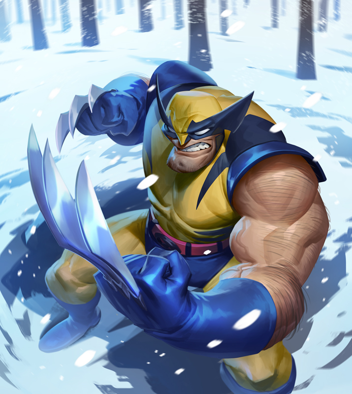 「Wolverine variant for Marvel SNAP! 」Max Greckeのイラスト