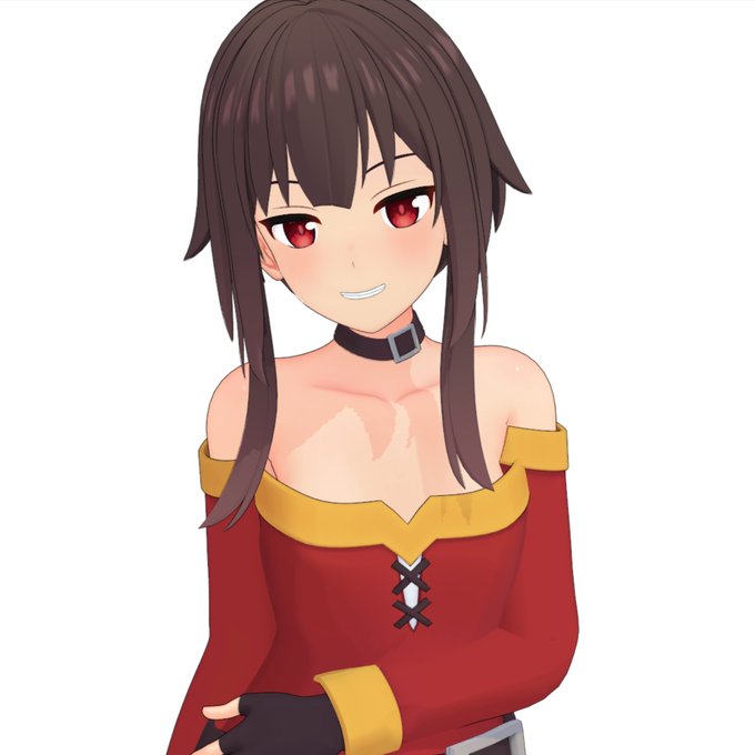 できている所まででVer0.7として配布開始しています～🤗
このタイプの脇の下部分だけ繋がってる系の服は
ウェイトが難しくて困る😇
マントないと結構デコルテ部分が見えてえっつ😋 