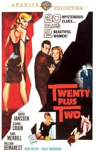 FrankMalfitano's tweet photo. FILM OF THE DAY: Between his TV #privateeye shows RICHARD DIAMOND &amp; HARRY O, always solid #DavidJanssen did this ok 1961 #filmnoir #mystery directed by underrated #JosephHNewman with good cast highlighted by vets #AgnesMoorehead &amp; #WilliamDemarest #JeanneCrain #DinaMerrill #1960s https://t.co/EJDrn9IKc4