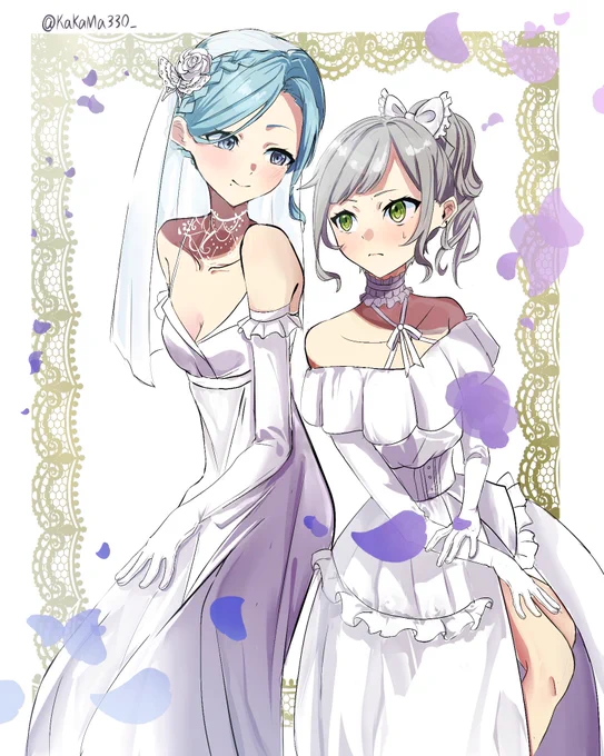 日野森姉妹×ドレス   #prsk_FA 
