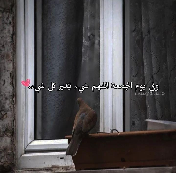 Rahma82889413's tweet photo. وفي يوم الجمعة " اللهُم شيء يغير كُل شيء " https://t.co/d2xxjPGyqP