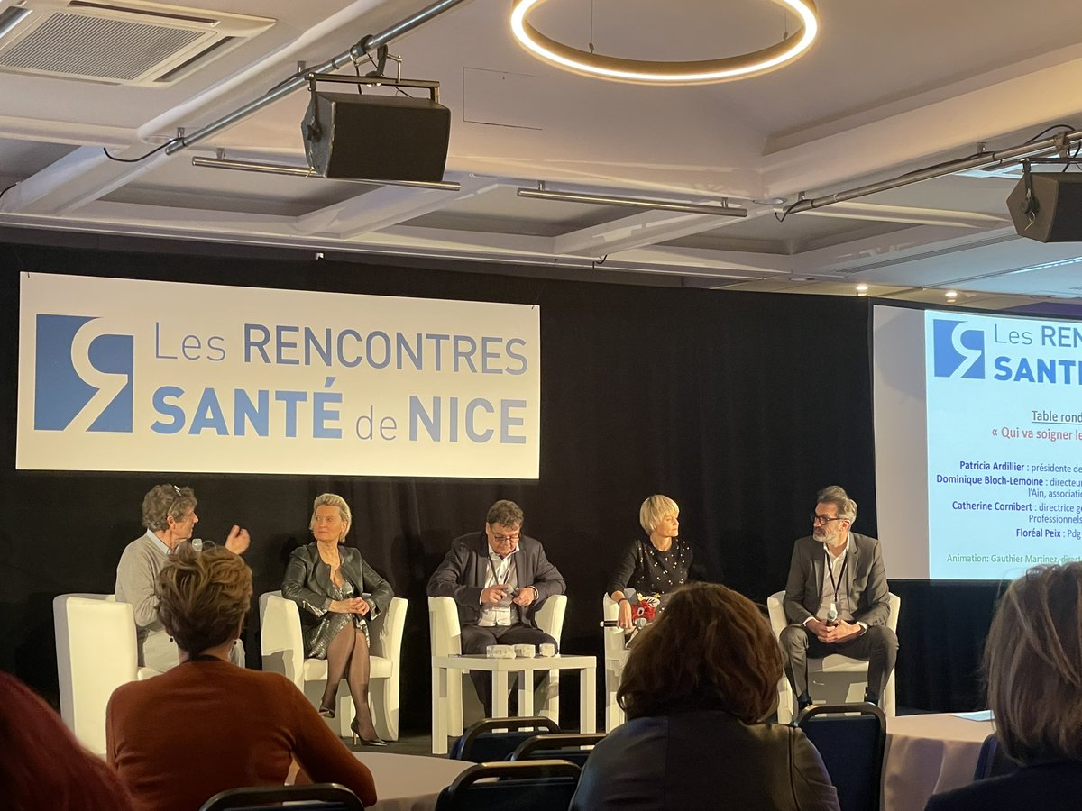 Catherine Cornibert, directrice générale de l’association « Soins aux professionnels de santé », « les professionnels soignants ont besoin des retours d’expérience des patients pour retrouver du sens dans l’exercice de leur métier » #RencontresSantédeNice