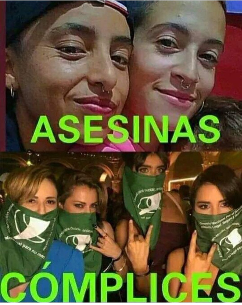 No aparecieron nunca las chicas del pañuelo verde !!