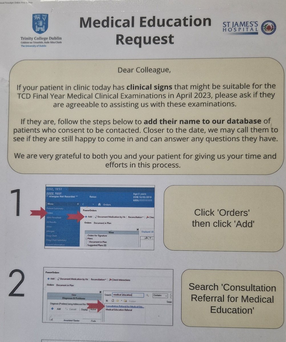 @stjamesdublin leading the way in E Records! Electronic records makes EVERYTHING easier and frees up time for patient care, staff education and research! 
@hse @hseNCCP @tcddublin @RCPI_news @irishmedicalcouncil