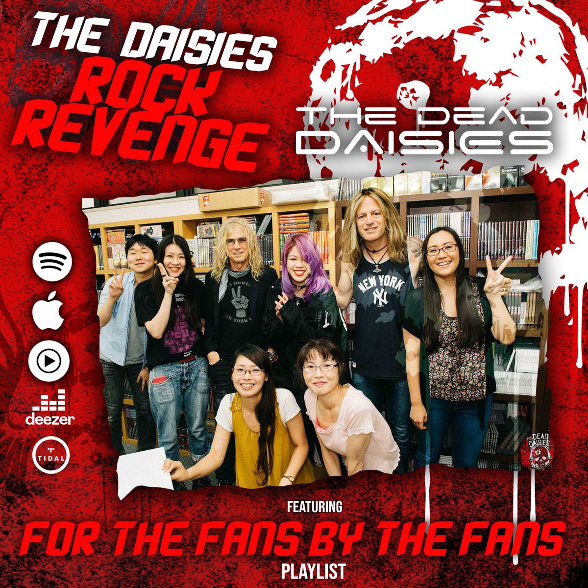 We've been running Twitter Rock music Polls over the last 7 weeks gathering the highest ranking songs chosen by you, our fans!😎🤘
So, have a rockin' weekend & crank up ‘For The Fans By The Fans’!⚡️⚡️
thedeaddaisies.com/daisies-rock-r…

#TheDeadDaisies #TheDaisiesRockRevenge