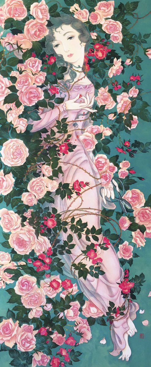Artjp4's tweet photo. ▼RECOMMEND
『百花幻想 つるバラ』
Artist:佃 喜翔 ( @Kisho_Tsukuda )
制作年:2018年
サイズ:85×35cm
★購入はこちら⇒https://t.co/tmY6PDmzEJ
#NAオススメ作品 #美術ネットワーク #芸術の輪 #絵描きさんと繋がりたい #現代作家の環 #アート好きな人と繋がりたい #artwork #タップ推奨 https://t.co/ja6mu3x7UT