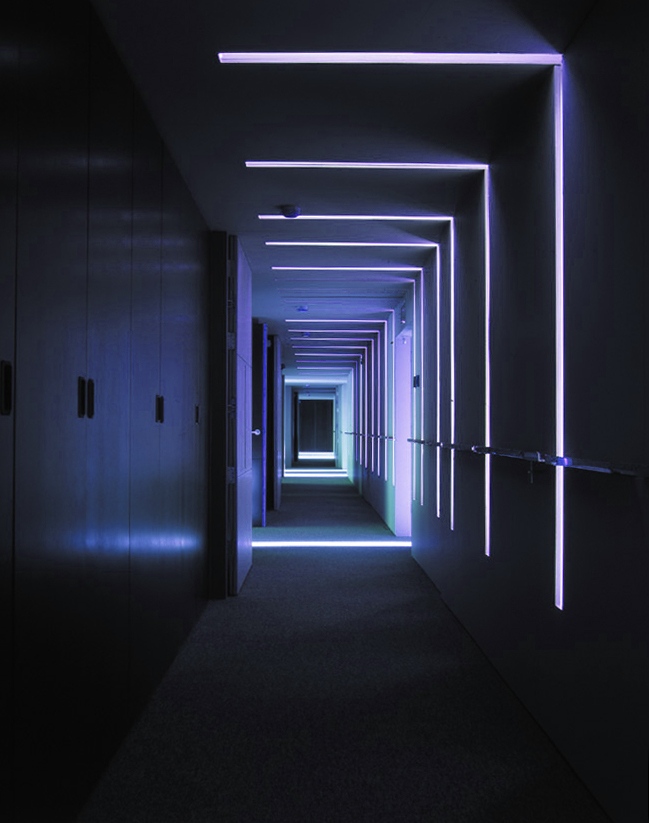 AdjayeAssoc's tweet image. A look back at CABE Offices in London, UK (2001)​⁠. In response to its east-west orientation, the light from each slot along the office&apos;s length reproduced the color of natural light at different times of day.

@dadjaye #davidadjaye #adjaye #adjayeassociates​⁠#architecture