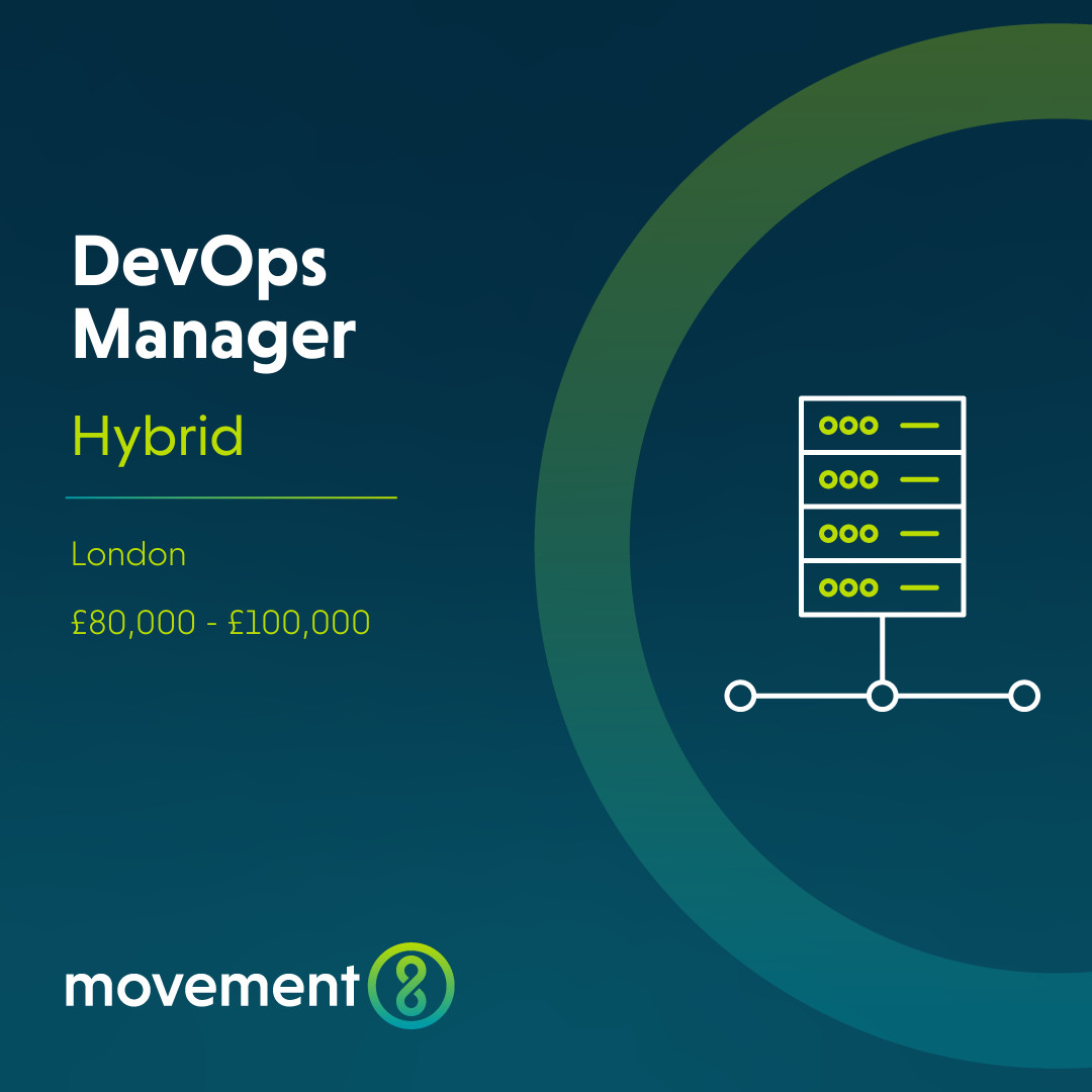 movement8ltd's tweet image. Do you have prior Azure experience as a DevOps Manager? Don&apos;t pass up this chance to join a London-based digital business transformation consultancy! Apply on the link here👇
movement8.co.uk/job/devops-man…

#JobOpportunity #TechJobs #DevOpsManager