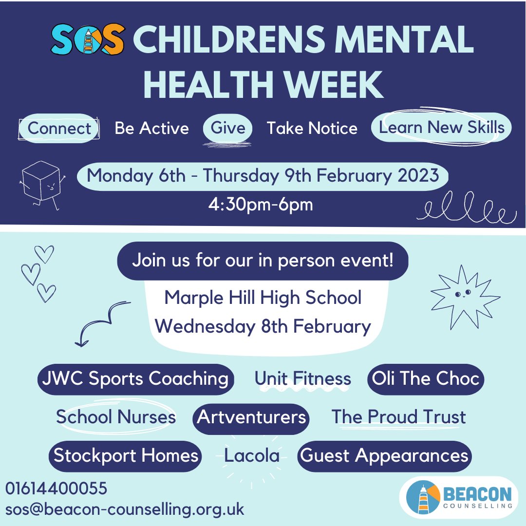 We’re proud to be supporting <a href="/Beaconcounsel/">Beacon Counselling</a>’s #ChildrensMentalHealthWeek (6-12 February). Join us and help shine a light on the importance of children and young people’s #mentalhealth. orlo.uk/2D5Pg