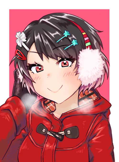 あったかそうなおしおさん#朝霞しお 