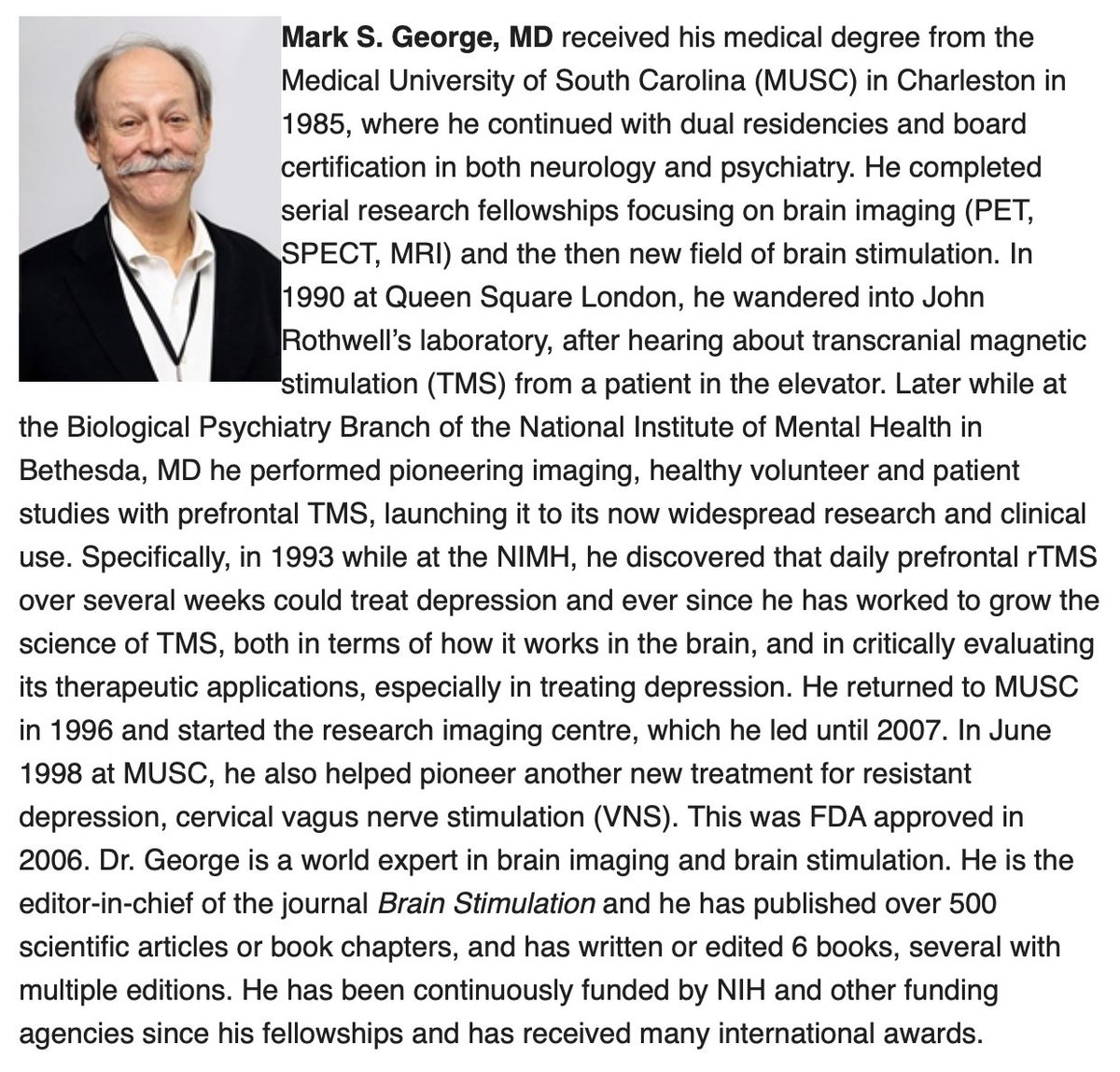 Great talks from the pioneers Dr Barker and Dr George on brain stimulation with historical stories and insightful scientific ideas!! The discussion between personalised neuronavigation and underdose may exist in the next decades!🧐🧠  <a href="/abs_society/">ABSS</a> #brainstimulation #TMS
