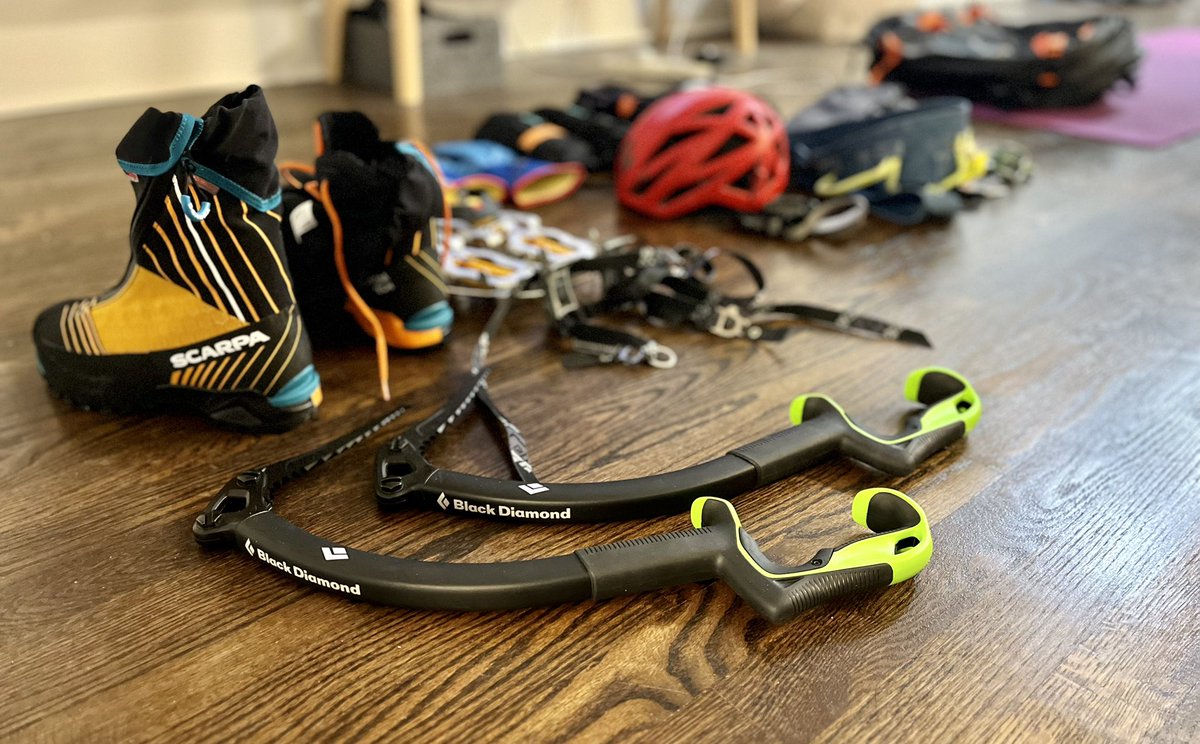 When I left Michigan, I thought I would never do such a thing called ice climbing. 

It turns out there are many places in the East that are even colder than the Great Lakes area, especially this weekend ❄️