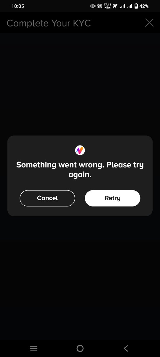 mukeshkd's tweet photo. Dear @HDFCBank_Cares @tata_neu I am unable to complete eKYC for my TATA Neu Credit Card. 
As soon as I try to initiate eKYC, it fails with error "Something went wrong. Please try again." https://t.co/EzYcZk7dp8