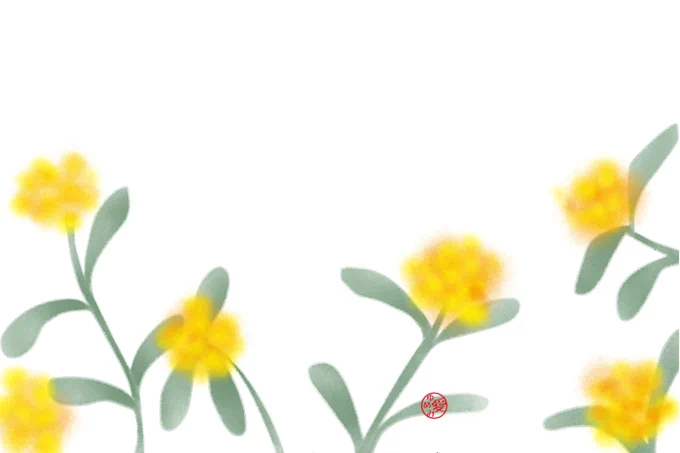 誕生花素材をPIXTAさん用に修正以前投稿して汚れがあり没になった素材を修正 