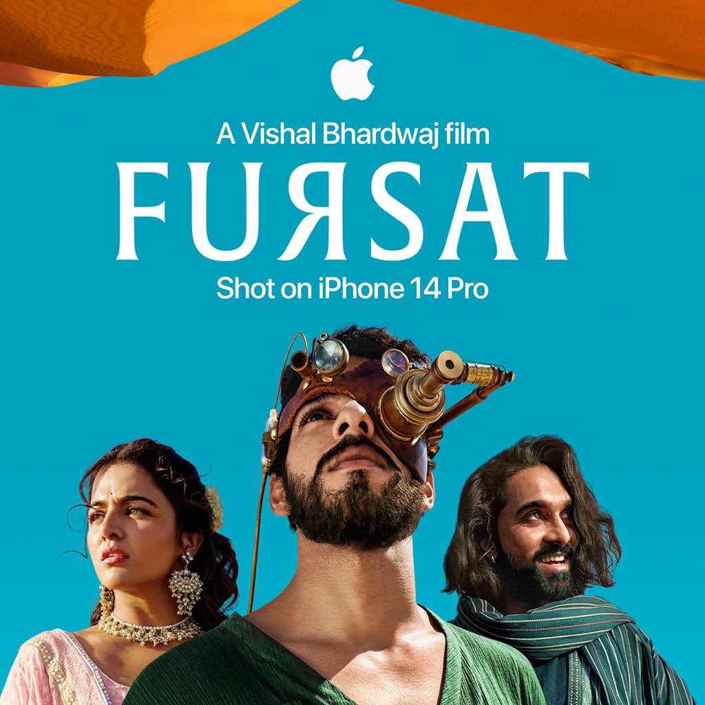 Commissioned by Apple.  Music, dance, drama, and a little bit of magic. Watch “Fursat”, a musical love story I shot for @apple.  bit.ly/3Y14Z5d #ShotoniPhone #Fursat