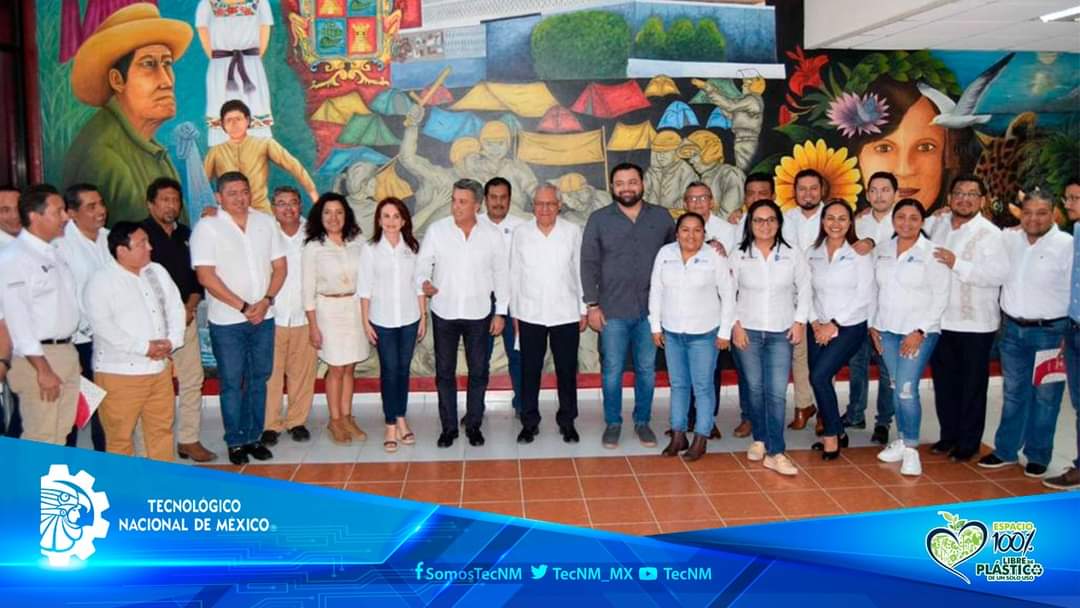 #ComunidadTecNM 
<a href="/Ramon_Jimenez_L/">Ramón Jiménez López</a>, director general del #TecNM, visitó el Estado de Campeche, donde tuvo la oportunidad de sostener un encuentro con autoridades estatales, así como con la comunidad tecnológica de los campus de la entidad.