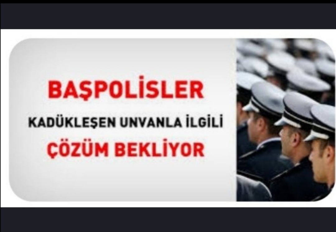 @CHPMuratBakan Emniyet Genel Müdürlüğü bünyesinde görevli BAŞPOLİSLERİN Komiser Yrd.lığına #terfi ettirilmesine dair 2019 yılında #KANUN çıkmıştı. Kanun kapsamında 1800 Başpolis terfi ederken geriye kalan ve kadük durumdaki 2500 Başpolis (3 YIL) dır terfi edilmeyi beklemektedir.