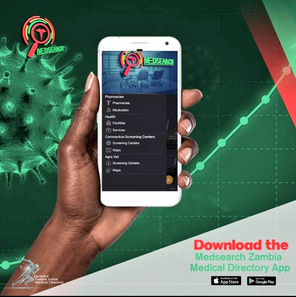 Stay Ahead of Your Health with Medsearch Zambia!

 With our app, you can easily find the nearest hospital, book appointments, buy over-the-counter medication. Take control of your health  #HealthcareMadeEasy #MedsearchZambia #StayHealthyStayAhead"