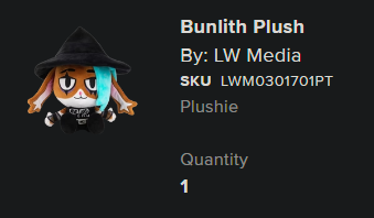 killinya99's tweet photo. @b0tster i got the bunlith plush woooooo https://t.co/9WeSePakLk