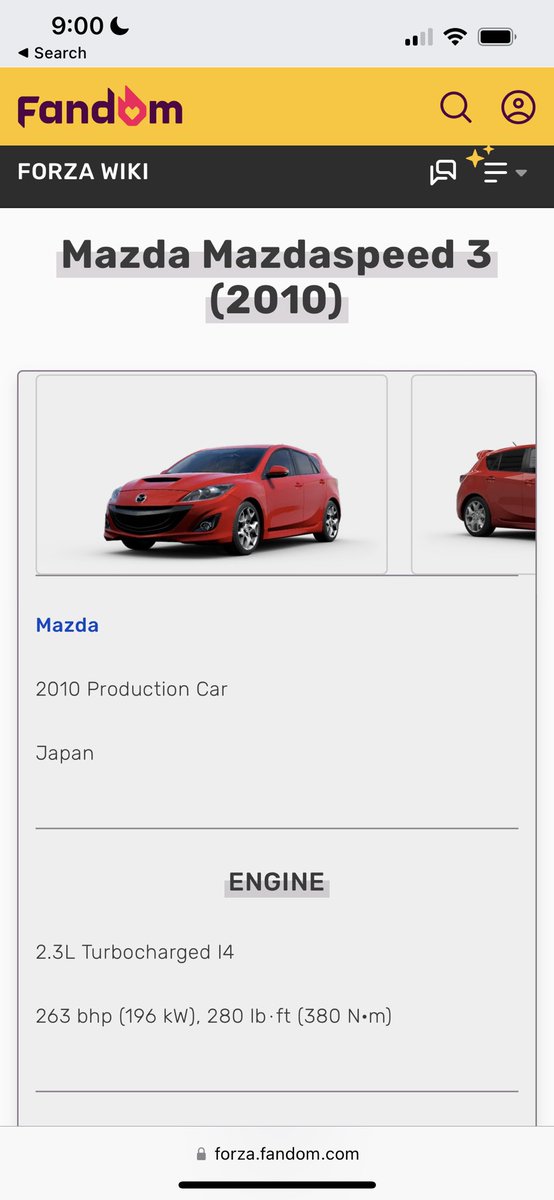 ObliskOfficial's tweet photo. @ForzaHorizon Really had the chance to add the MazdaSpeed3 as one of the regular season cars. Literally have the model of it as a pedestrian car, but can’t even drive it in the actual game as a base car😫 I just want to drive my irl car in forza! https://t.co/aGJo2bL0Al