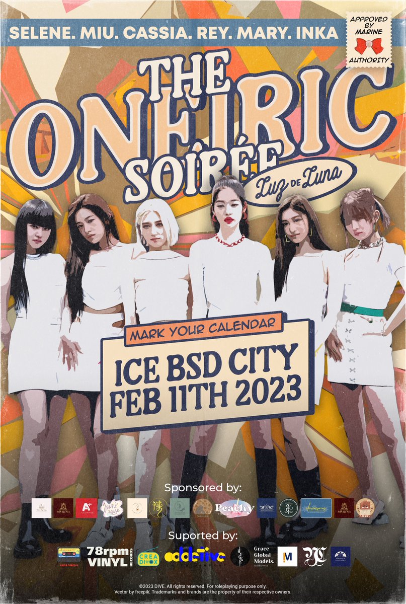 ㅤ
ㅤ 
ㅤㅤ        𝗗𝗜𝗩𝗘 𝗣𝗥𝗘𝗦𝗘𝗡𝗧 
           Comeback Showcase
ㅤㅤ
         𝑻𝐇𝐄 𝑶𝐍𝐄𝐈𝐑𝐈𝐂 𝑺𝐎𝐈𝐑𝐄𝐄
ㅤ  ㅤAt ICE BSD, Tangerang
               15:00 WIB - End
                  #DIVEternity
ㅤ
                          𓆩♡𓆪
ㅤ
ㅤ