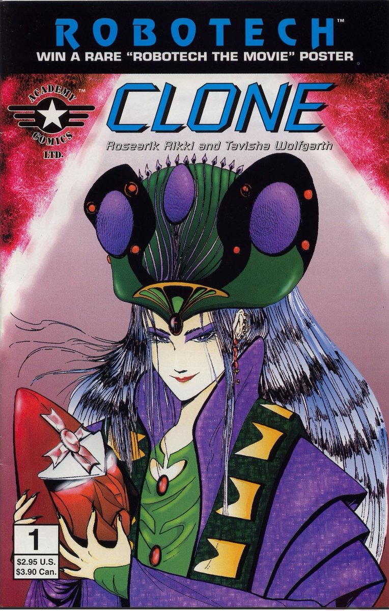 ComicsRobotech's tweet photo. CLONE #1
"The Dialect of Duality - Chapter 1: Part 2"
Story by Rosearik Rikki
Art by Tavisha Wolfgarth
Cover by Tavisha Wolfgarth & Rosearik Rikki
Academy Comics, January 1995
#Robotech #RobotechComics #RobotechClone https://t.co/CEOqN7xo3X