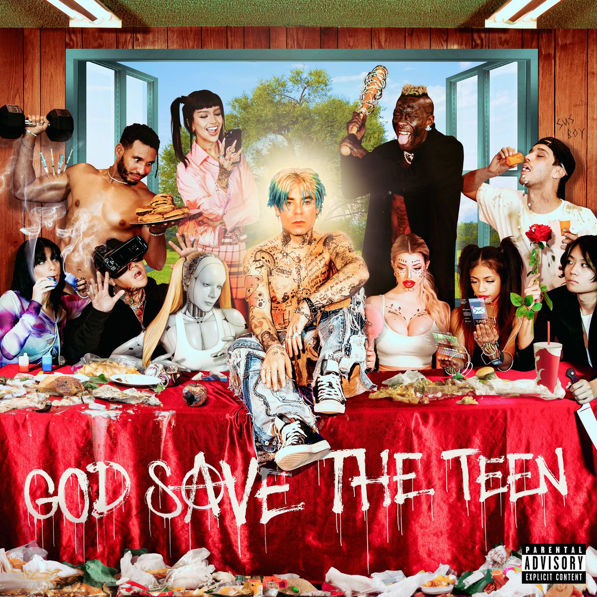 My new album is officially out now! 

               “God Save The Teen” 

Tears of joy cuz I put everything I got into this piece of art. Please enjoy.
open.spotify.com/album/2nGoq5bR…