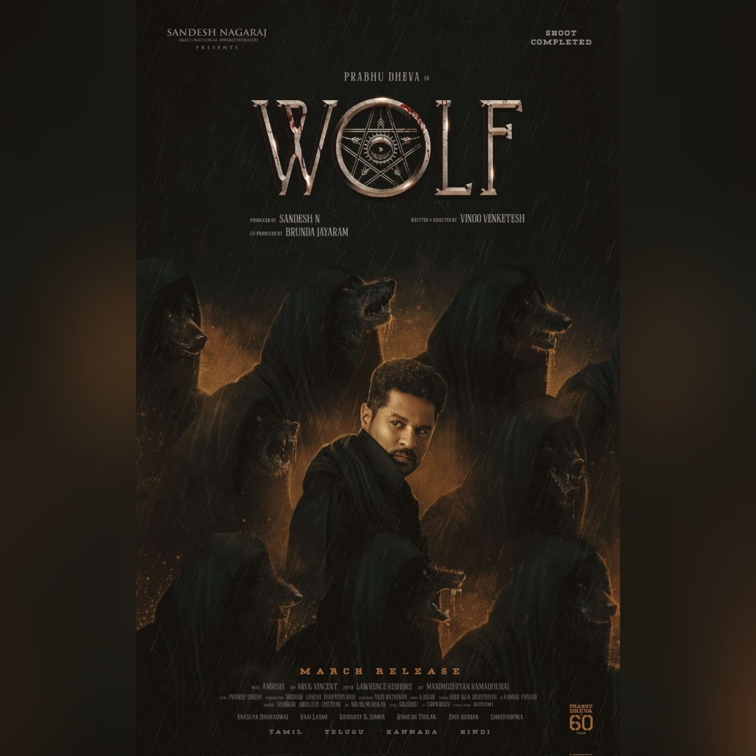 CinemaCriticss's tweet photo. #Wolf (#PD60) First Look✨

Stars: @PDdancing - @ImSimhaa - @AnjuKurian10 - @anusuyakhasba - @iamlakshmirai - @shreegopika1 - @thilak_ramesh 
Music: #Amrish
Direction: @vinoovenketesh

Tamil - Telugu Kannada - Hindi
MARCH Release https://t.co/YMC5knRdMS