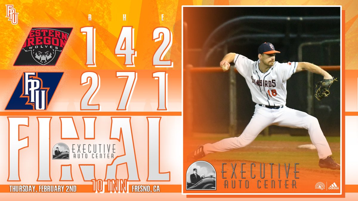 ⚾️ | Yoshida's 10th inning walk-off single earns FPU a 2-1 win and a 1-0 start the year.

#TeamFPU | #BackTheBirds