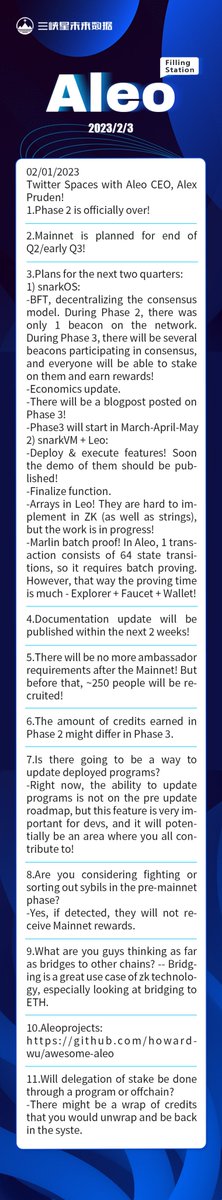 CaoJuilan's tweet photo. @AleoHQ @aleofans @aleocommunity 
Today's newsletter https://t.co/5EdavK04E9