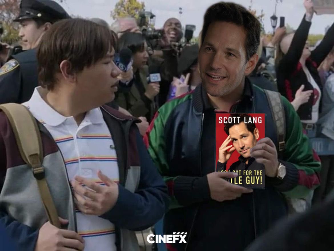 Si molestan a mi amigo molestan a Scott Lang, si quieren leer sobre nuestra amistad inspiradora, léanlo en mi nuevo libro ”No soy spiderman, 1 insecto 2 corazones”, millones de historias disparatadas. 

LÉANLO.