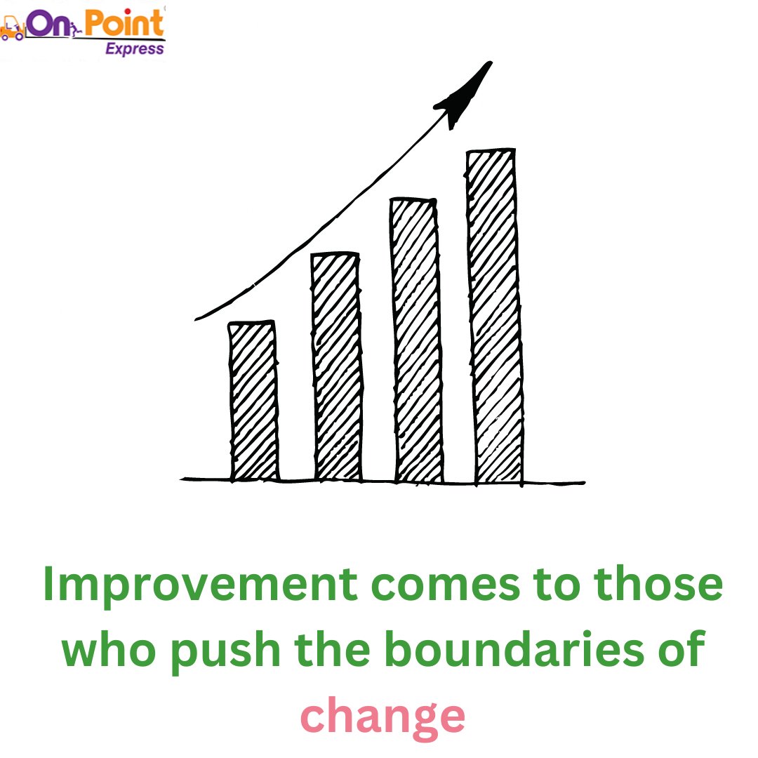 OnPointExpress_'s tweet photo. Those that push the boundaries of change will eventually improve.

#onpointexpress #improvement #growth #instagram https://t.co/bk4ijJrIF4
