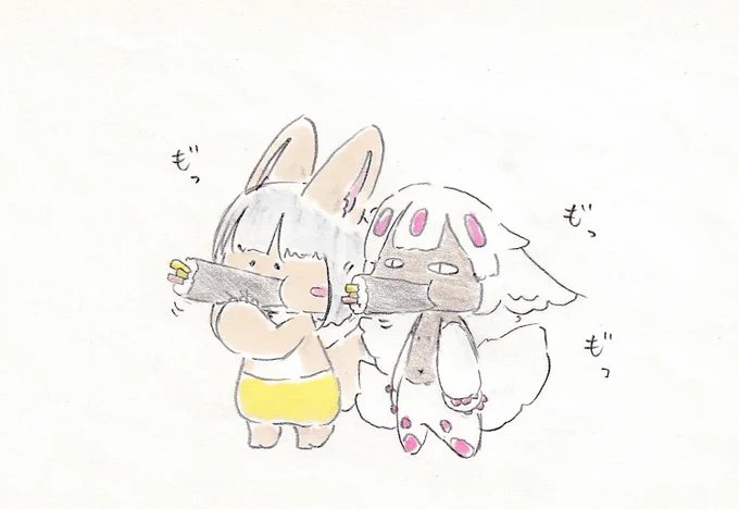 恵方巻をいただくんなそす。#イラスト #メイドインアビス 