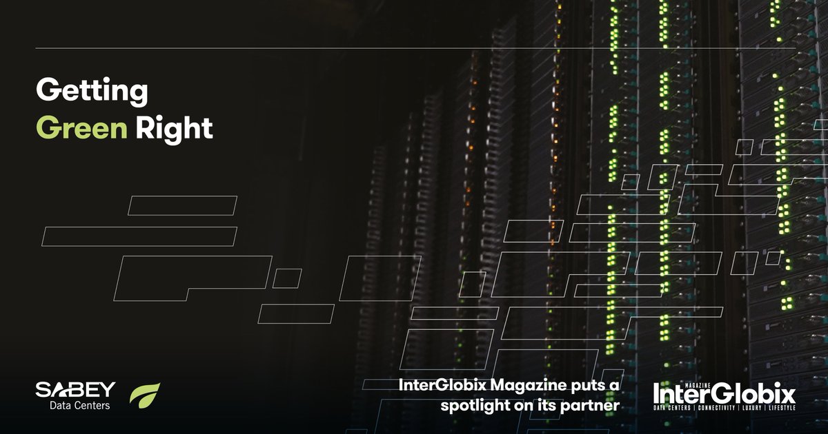 InterGlobix Magazine | Datacenters & Connectivity (@interglobixmag) on Twitter photo .<a href="/SabeyDC/">Sabey Data Centers</a> is one of the longest-lived & largest privately-owned, multi-tenant data center providers in the world. They are an industry leader in energy-efficient solutions & they have to reach net-zero carbon emissions by or before 2029 across its Scope 1 & Scope 2 emissions. .<a href="/SabeyDC/">Sabey Data Centers</a> is one of the longest-lived & largest privately-owned, multi-tenant data center providers in the world. They are an industry leader in energy-efficient solutions & they have to reach net-zero carbon emissions by or before 2029 across its Scope 1 & Scope 2 emissions.