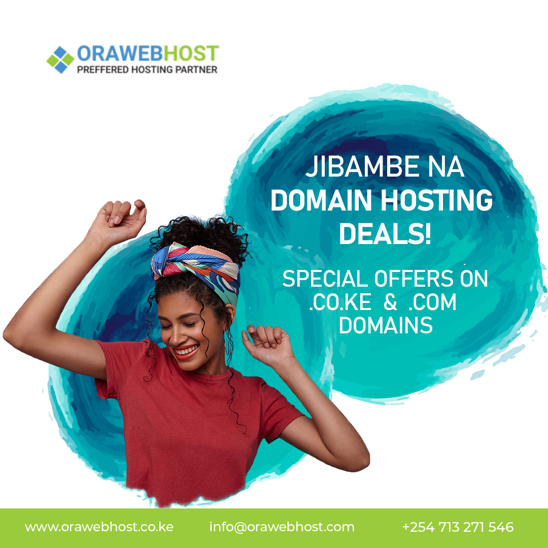 Orawebhostkenya's tweet photo. Register your domain with us today and enjoy the large discounts we offer on our various services. Visit  to https://t.co/179FPSPtZl. Call / WhatsApp +254 713271546  Visit https://t.co/179FPSPtZl #GetDigitalWithOracom
Mama Ngina|Kikuyus|Okoa Kameme|Pettiness|Equity Bank|Itumbi https://t.co/9L9rHgv6x0