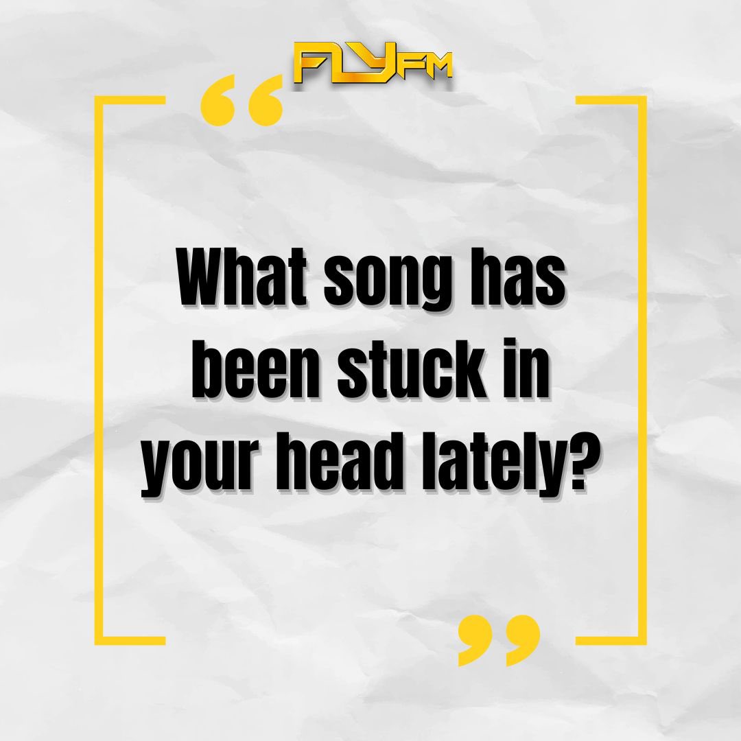 FlyFM958's tweet photo. Oh my, oh my God ~ 🎶🎼🎵  

Tell us what song has been stuck in your head lately 👇 

#FlyFM #FLYDAYS #weekend #music https://t.co/fxRXusE0gA