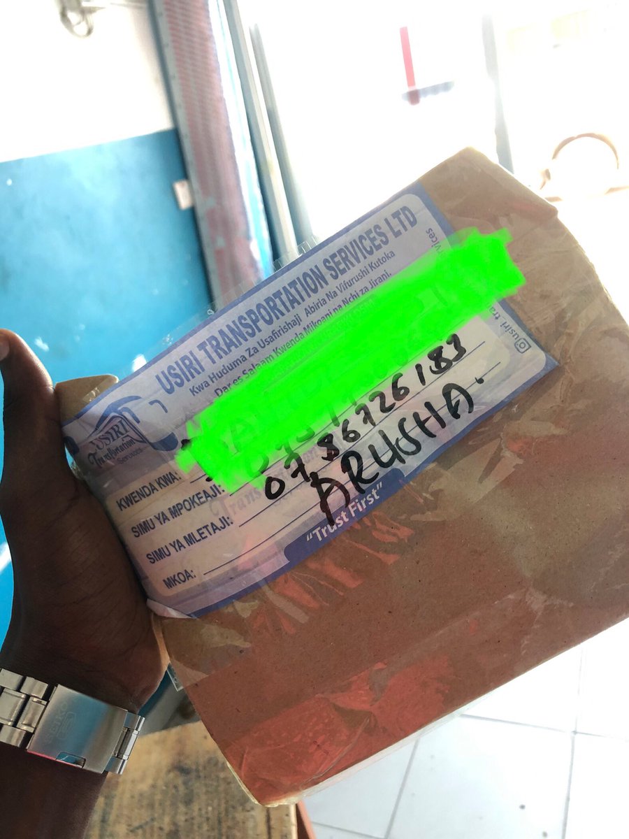 PuffStuff_tz's tweet photo. Our first order to Arusha is on it's way🚚✅🙏🏿. https://t.co/9T9I5owwZS