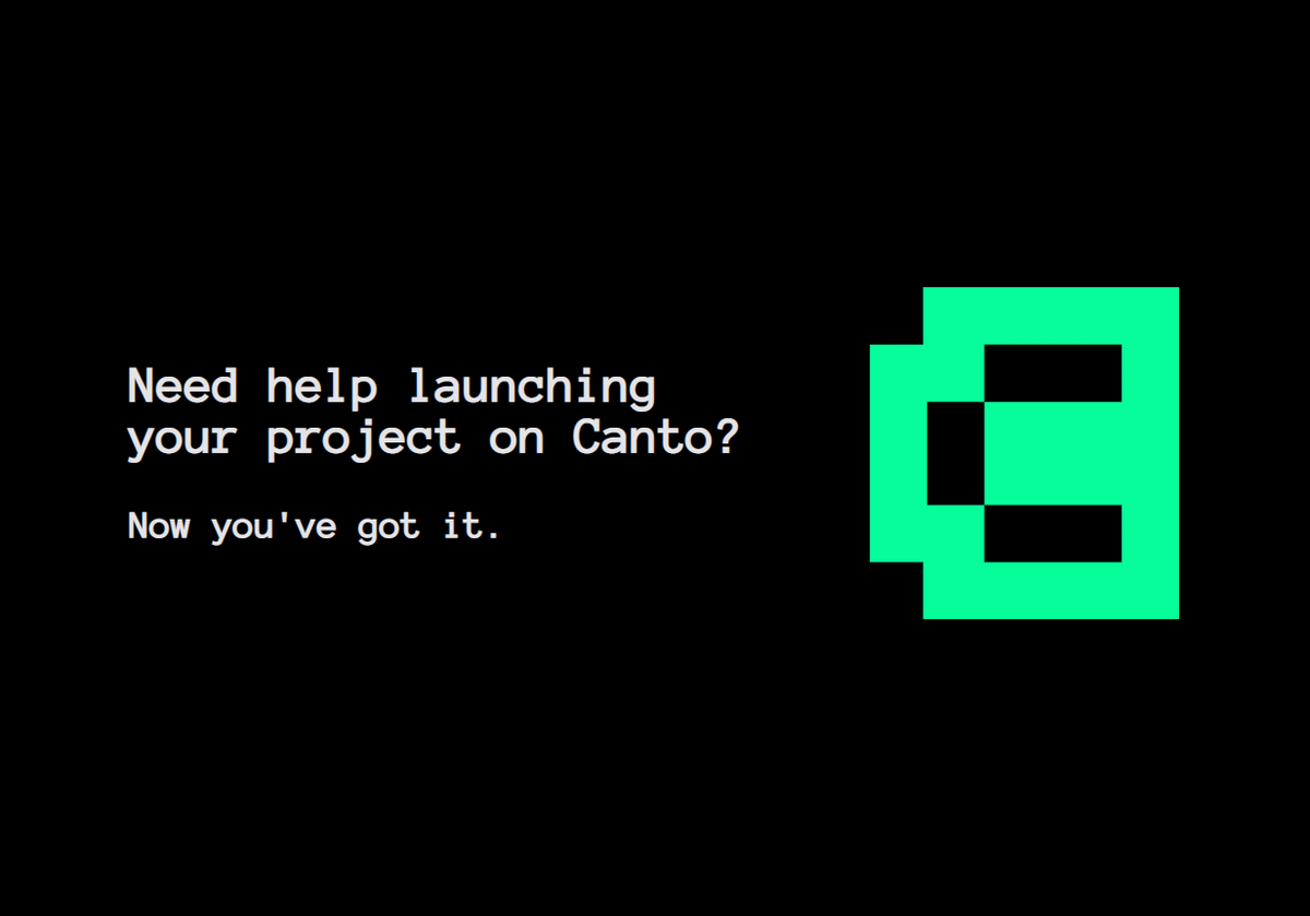 Cantolaunch's tweet photo. Exciting News! Get ready to take your #NFT game to the next level with our launchpad on the Canto blockchain 🚀

#CantoLaunch offers fast, secure &amp; seamless NFT transactions for artists &amp; collectors

Join us now &amp; start building Canto history! 🤝 https://t.co/wXTbT8IYEI