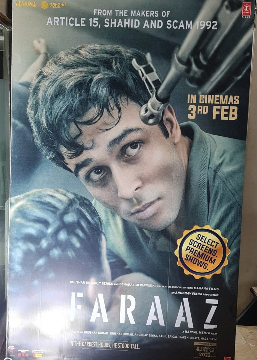 pravintalan's tweet photo. #Faraaz is true story tht jolts u.@mehtahansal has made pacey, relevant n engaging film. #zahankapoor #adityarawal #juhubabbar show wht "talent runs in the blood means."
Thank u @ashokepandit sir fr sp screening at #IMPAA. Ur devotion n contribution 2 #bollywood is unmatched. https://t.co/PKBinIP2zK